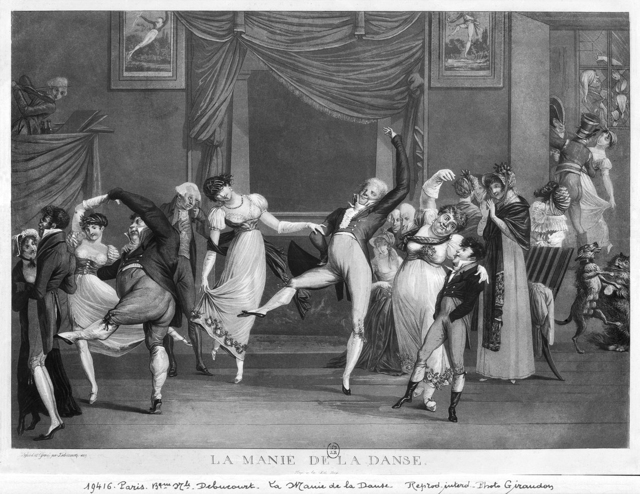 د نڅا مینه، 1809 پولی autorstwa Philibert Louis Debucourt