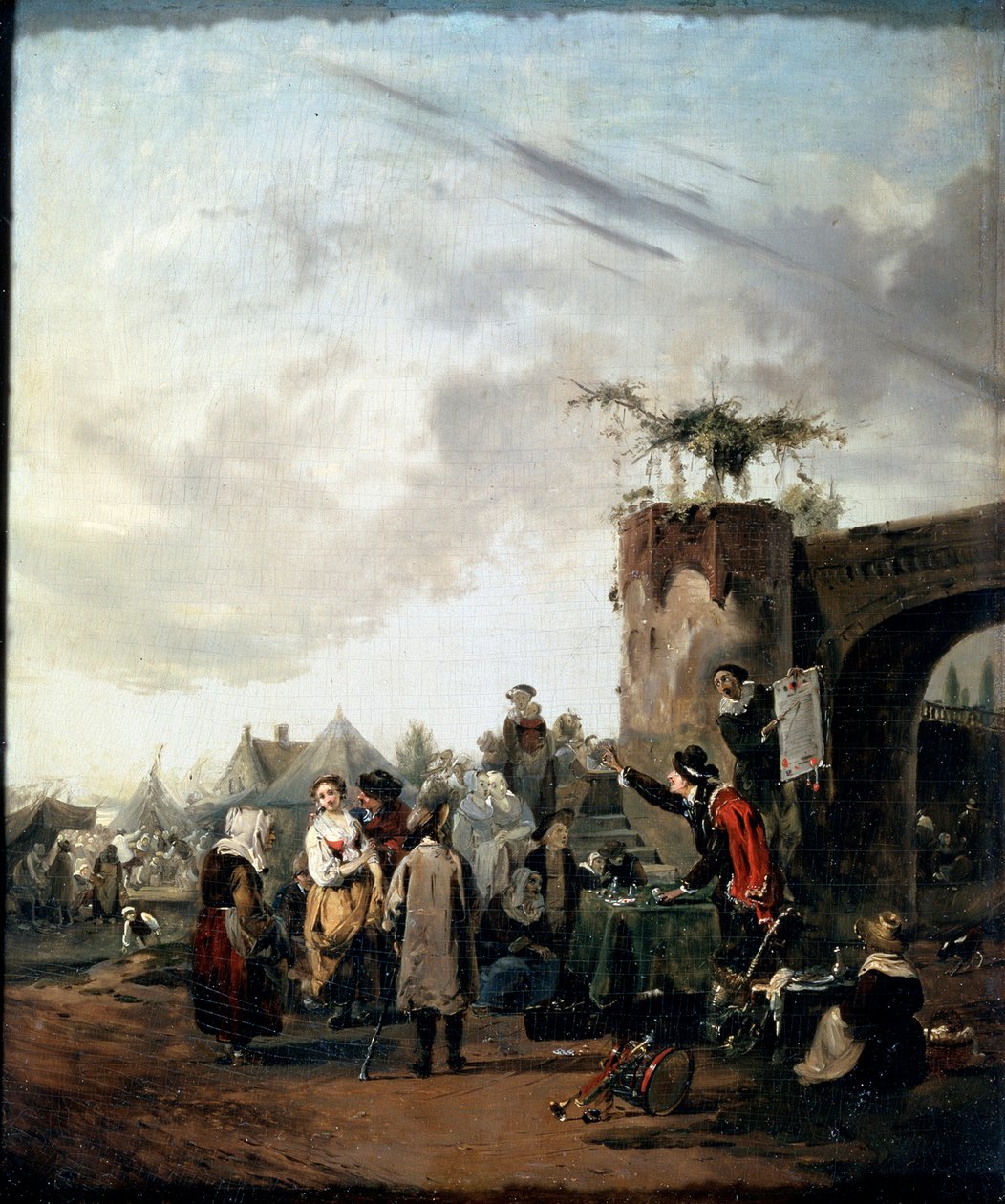Szarlatan, początek lat 80. XVIII wieku. autorstwa Philibert Louis Debucourt