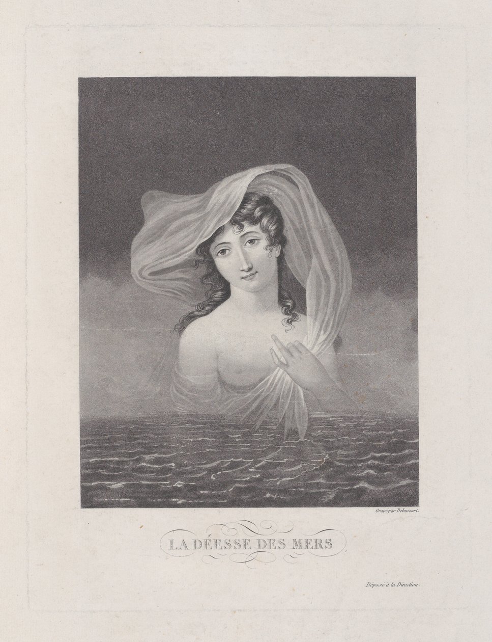 Bogini mórz, 1775-1832. autorstwa Philibert Louis Debucourt