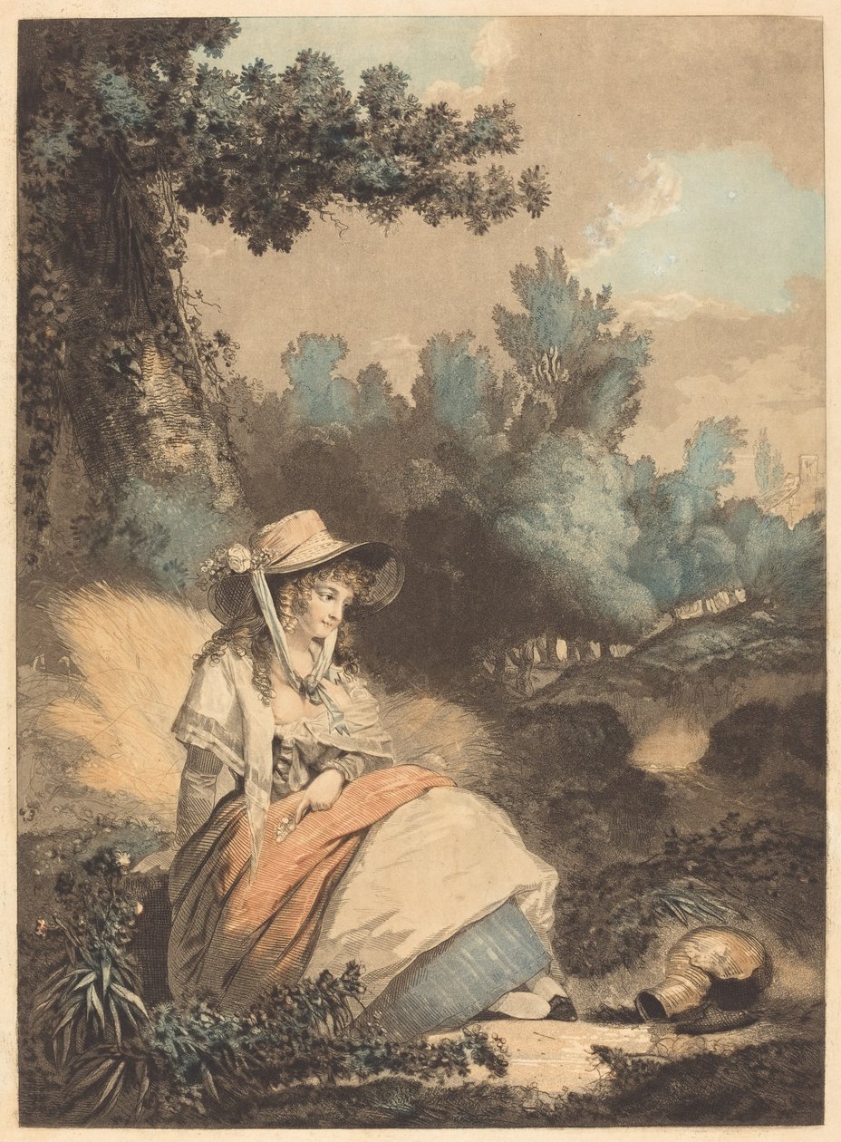 Biedna Annette autorstwa Philibert Louis Debucourt