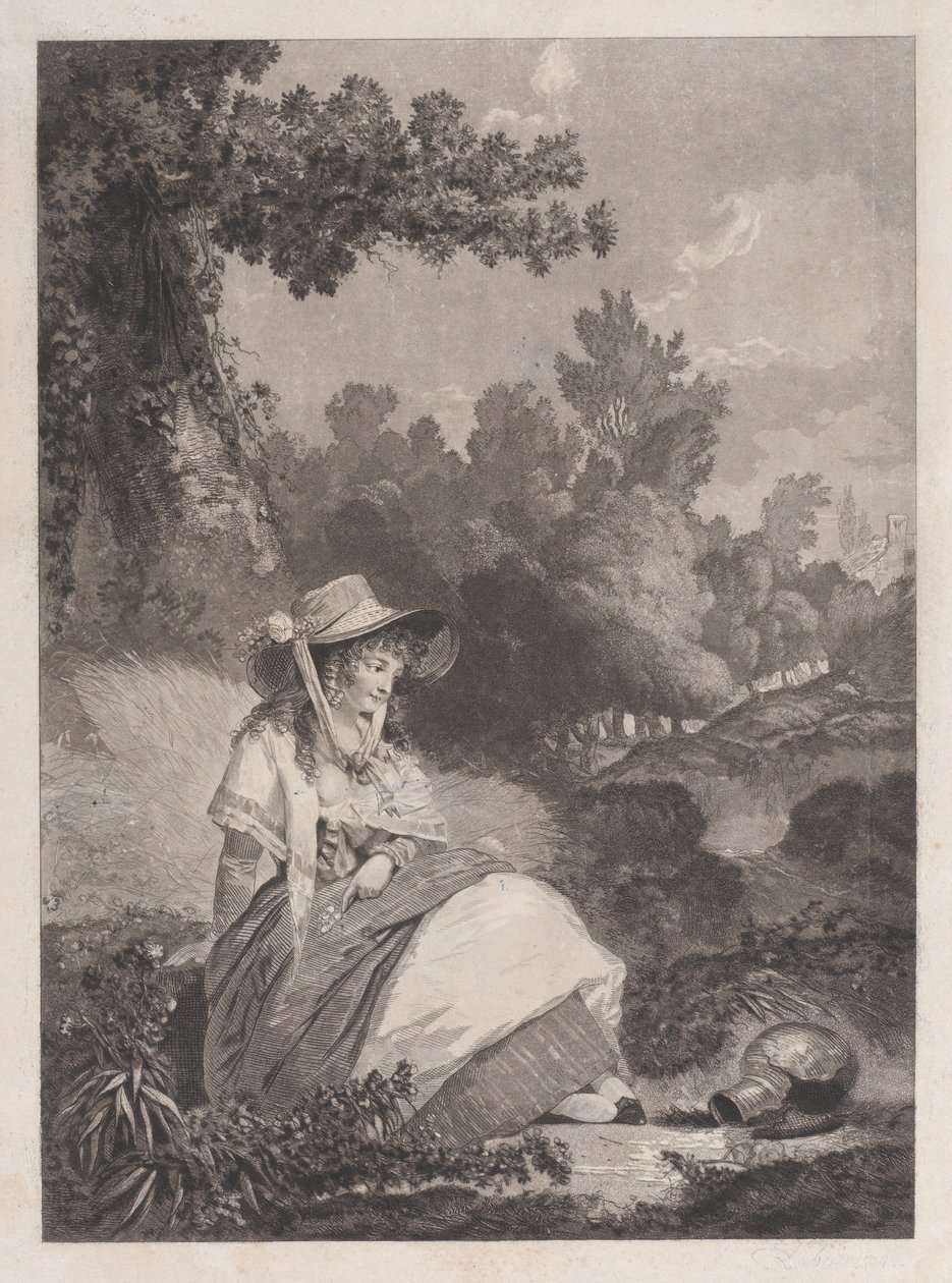 Biedna Annette, 1795. autorstwa Philibert Louis Debucourt
