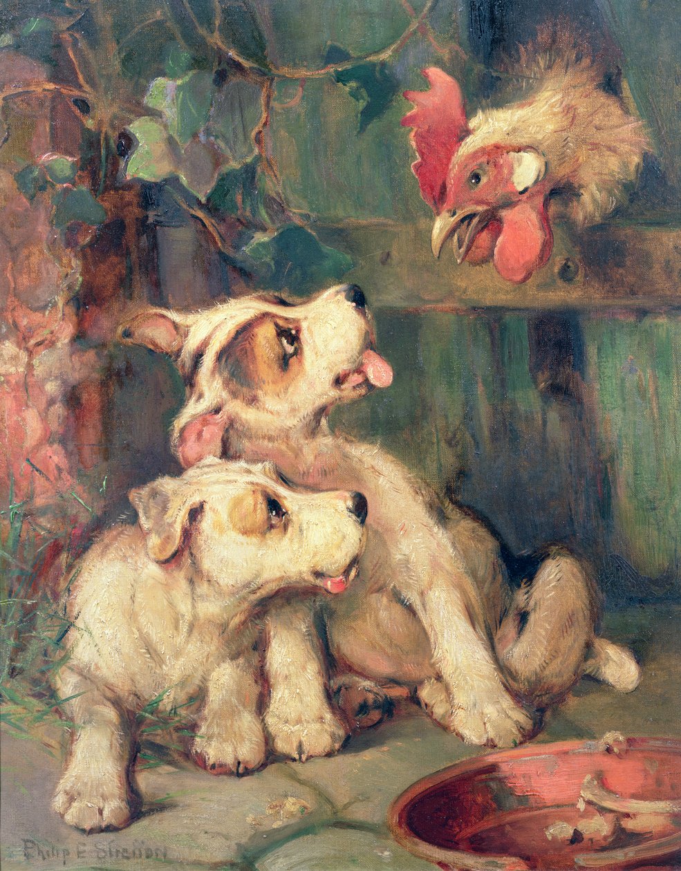 Trzy to tłum autorstwa Philip Eustace Stretton