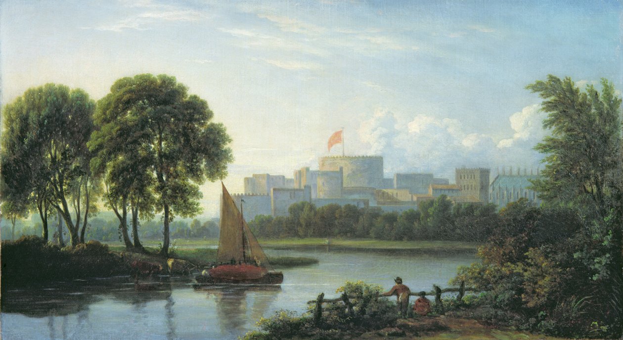 zamek Windsor autorstwa Philip Reinagle