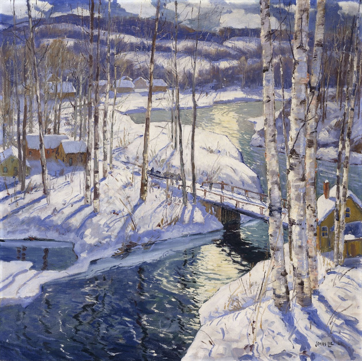 Górski potok, autorstwa Philip H. Wolfrom
