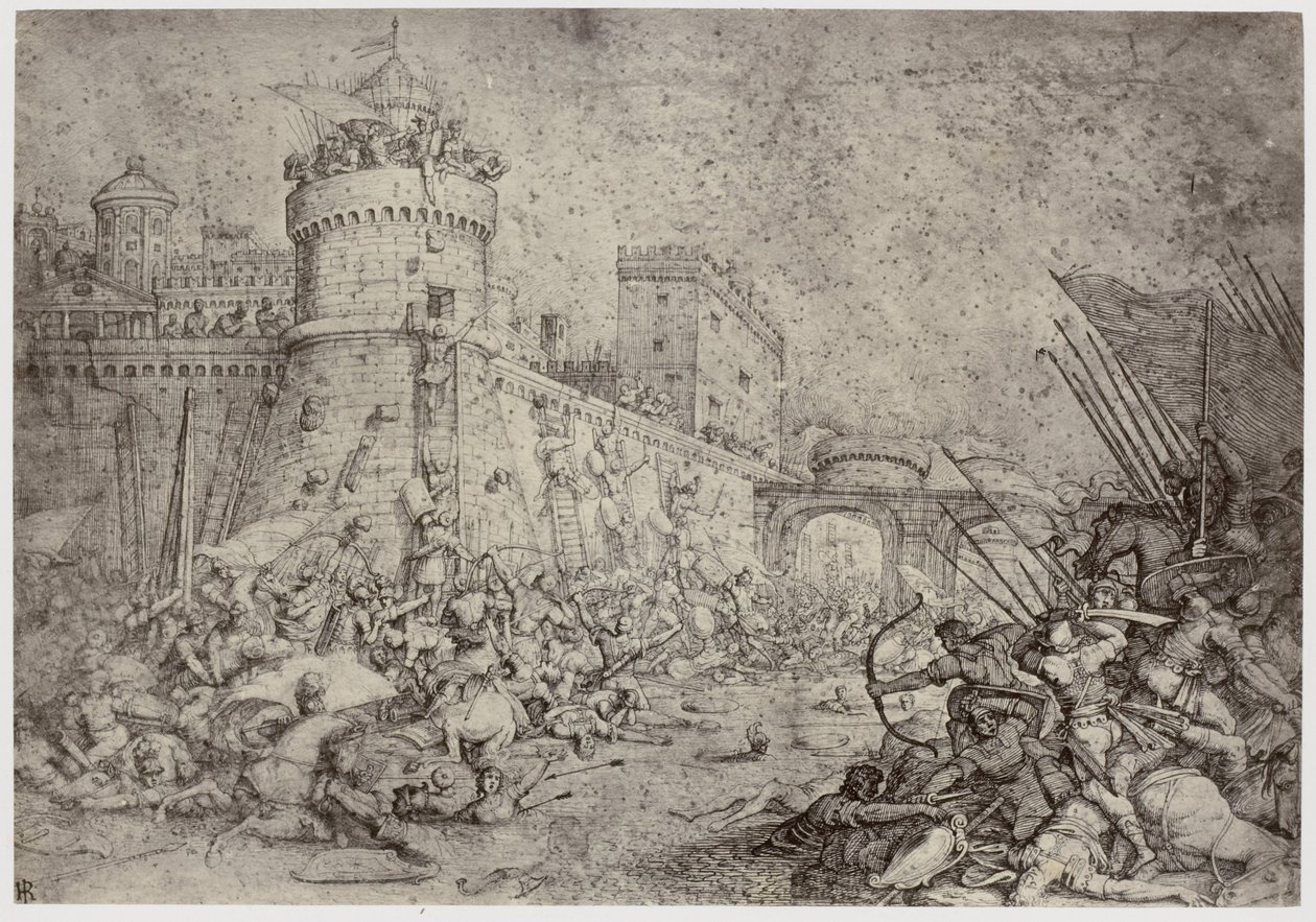 Tempesta [?], Szturm Jerozolimy autorstwa Philip Henry Delamotte