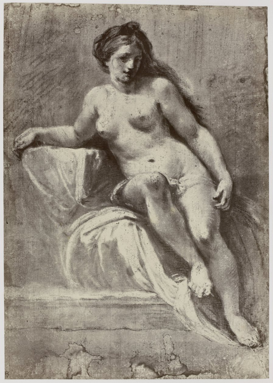 Zuccarelli, studium autorstwa Philip Henry Delamotte