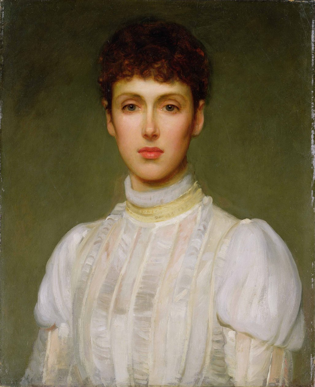 Portret kobiety autorstwa Philip Hermogenes Calderon