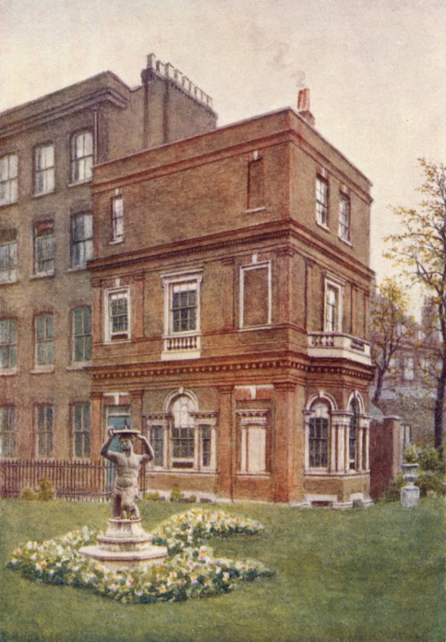 Garden House, Clements Inn, 1883 autorstwa Philip Norman