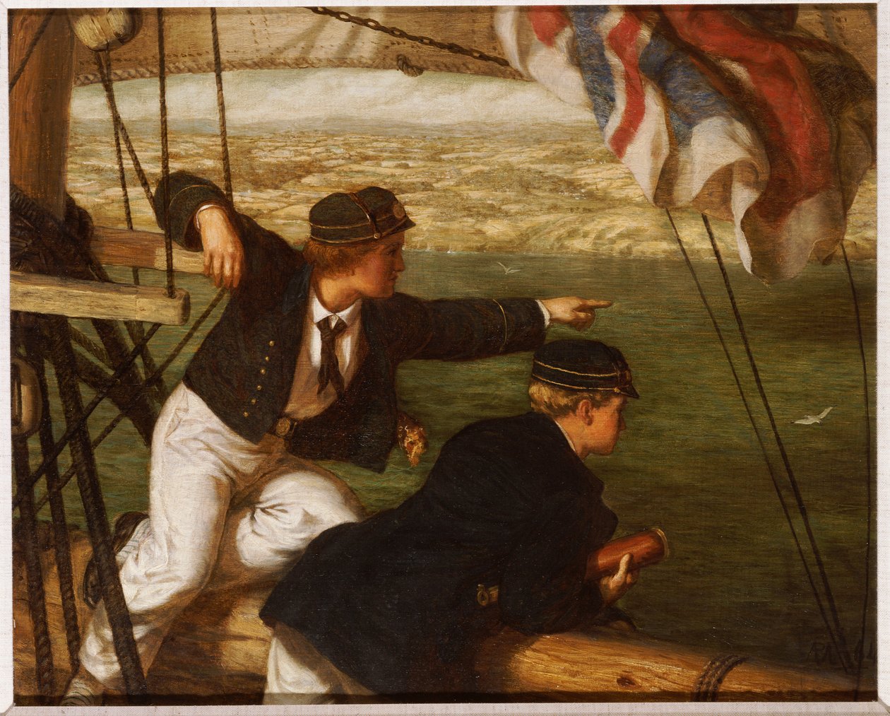 Ziemia Ahoj!, 1864 autorstwa Philip Richard Morris