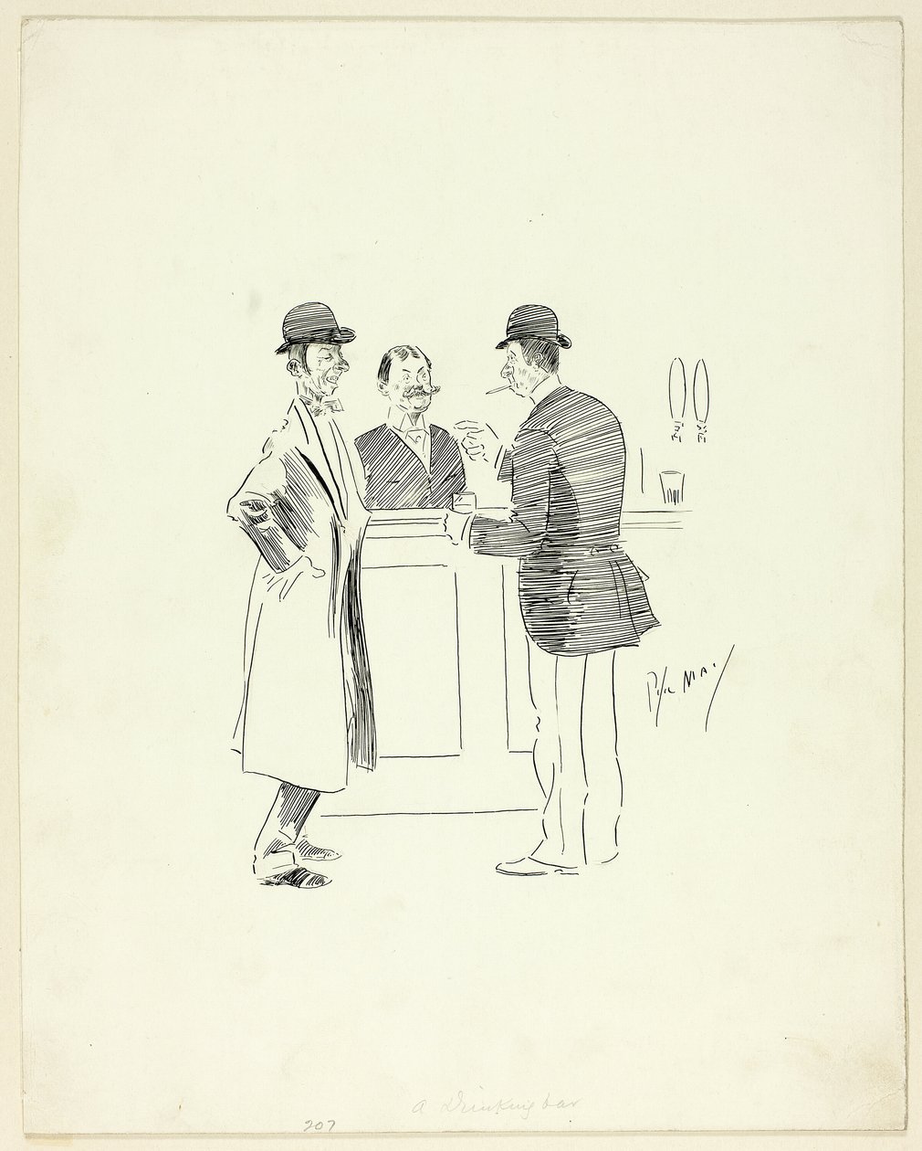 Drinking Bar autorstwa Philip William May