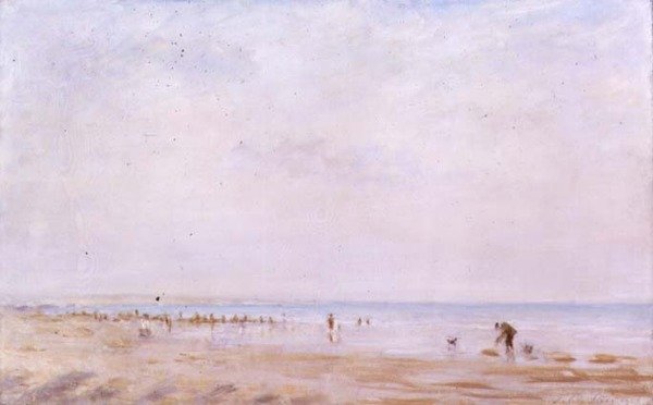 Kopanie przynęty, Shoreham autorstwa Philip Wilson Steer