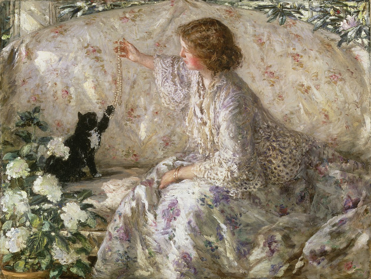 Hortensje, 1901 autorstwa Philip Wilson Steer