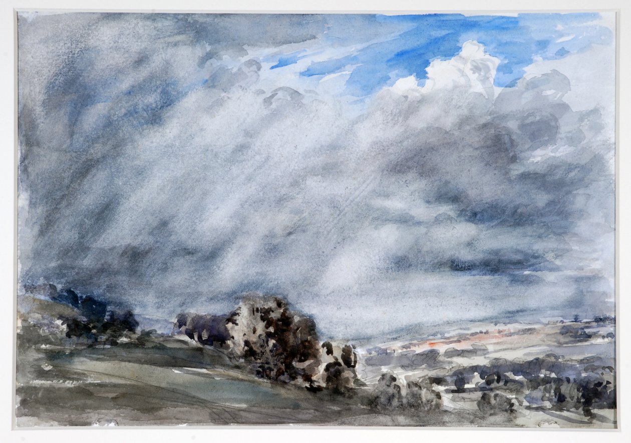 Burzliwy dzień, Gloucestershire, ok. 1902 r. autorstwa Philip Wilson Steer