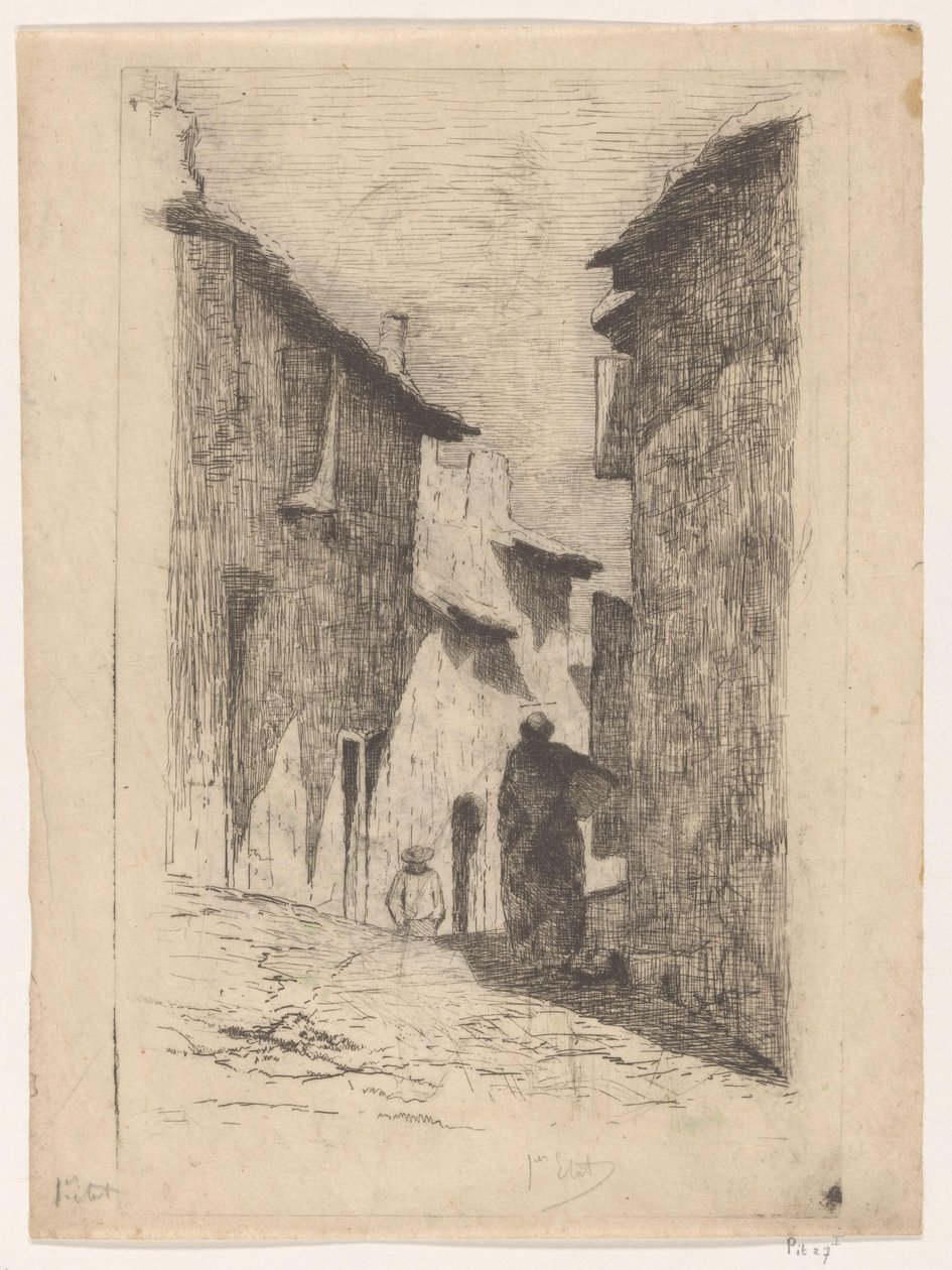 Straat w Arles Ruelle d