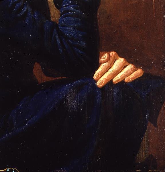 Fragment „Autoportret”, 1805 autorstwa Philipp Otto Runge