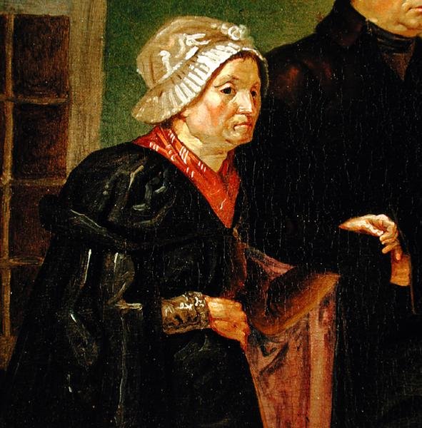 Magdalena Dorothea Runge (1737-1818) z filmu Rodzice artysty (mała wersja) autorstwa Philipp Otto Runge