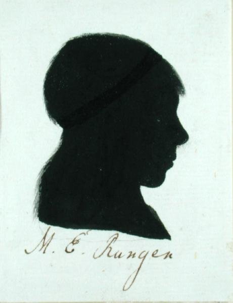Maria Elizabeth Runge (ur. 1763) (indyjski tusz na papierze) autorstwa Philipp Otto Runge