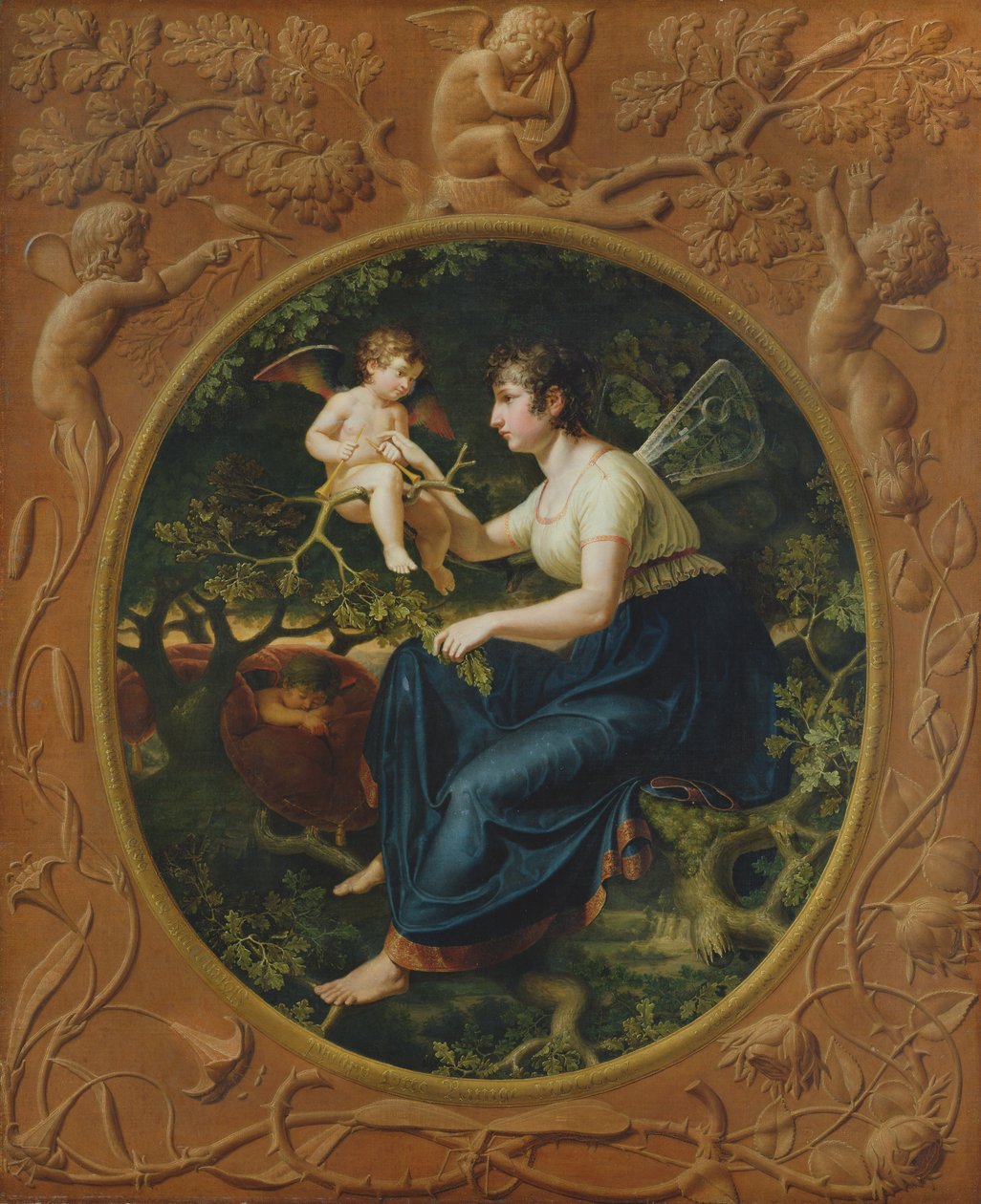 Lekcja słowików, 1805 autorstwa Philipp Otto Runge