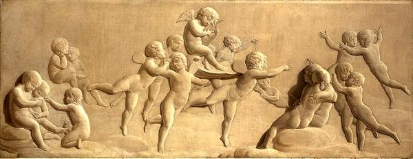 Triumf miłości, 1802 autorstwa Philipp Otto Runge