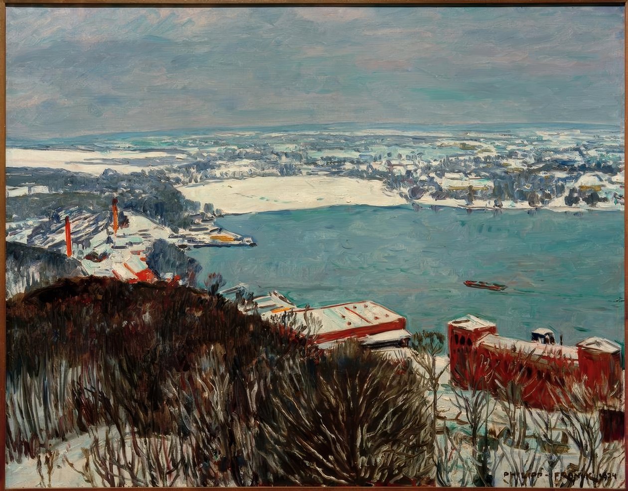 Widok na Tornowa autorstwa Philipp Franck