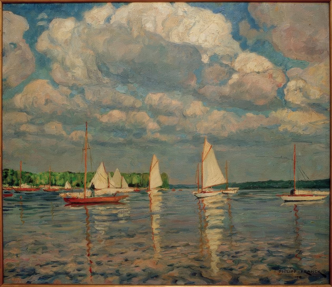 Żaglówki na Wannsee autorstwa Philipp Franck