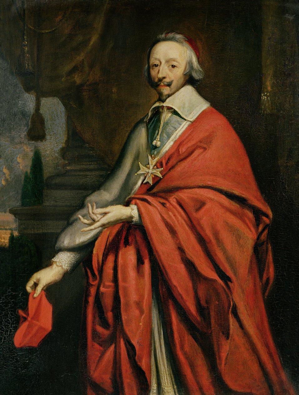 Portret kardynała de Richelieu (1585-1642) autorstwa Philippe de Champaigne
