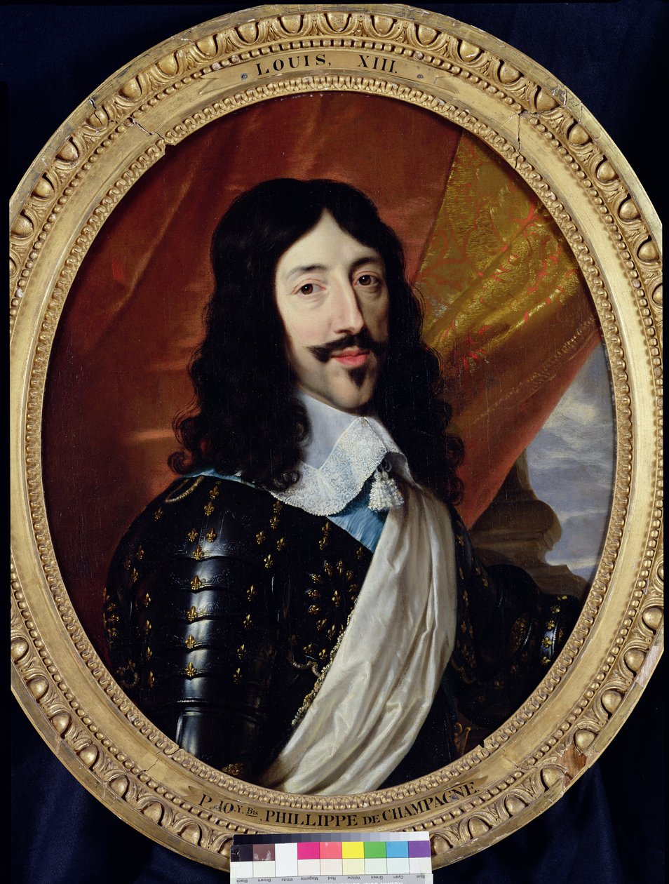 Portret Ludwika XIII (1601-43) po 1610 autorstwa Philippe de Champaigne