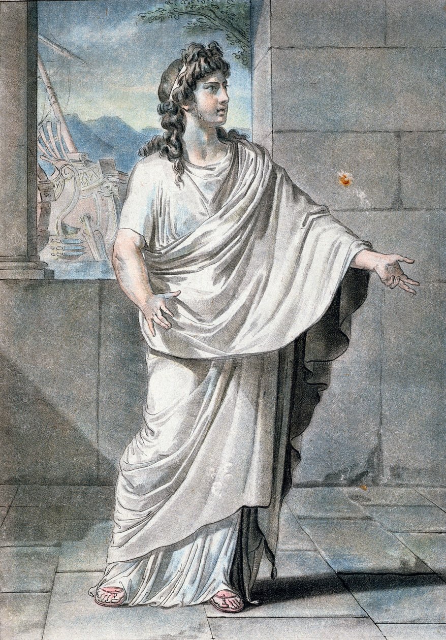 Orestes, kostium do „Andromaki” Jeana Racine