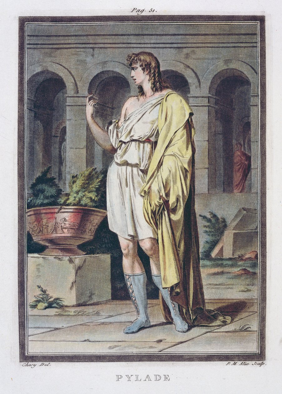 Pylades, kostium do „Andromachy” Jeana Racine