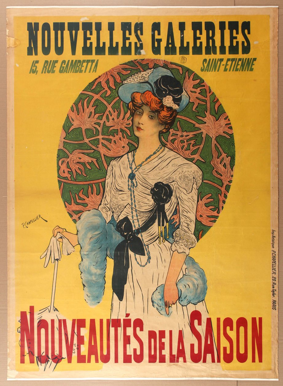 Nowe galerie, Saint-Etienne, 1900. autorstwa Philippe Chapellier