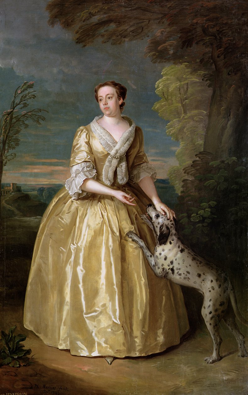 Portret Lady Jenkinson autorstwa Philippe Mercier