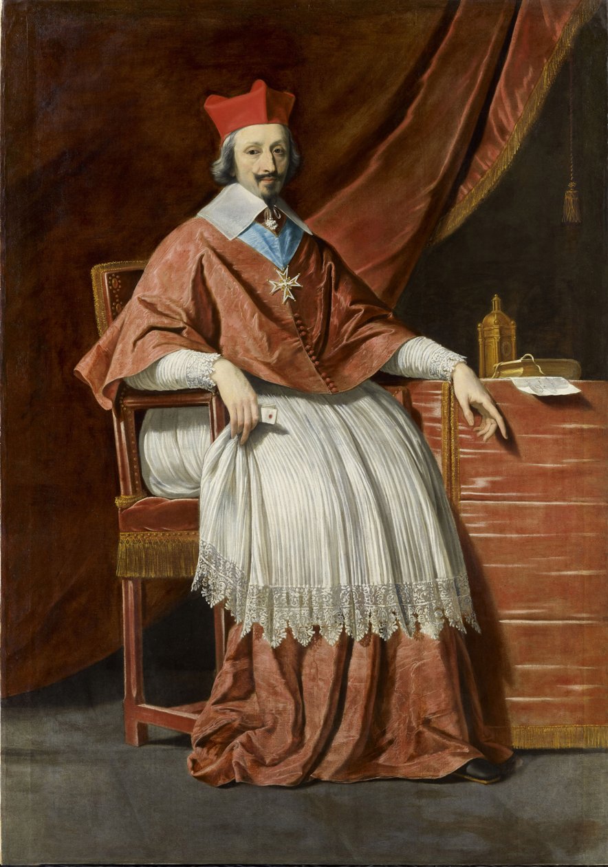 Kardynał Richelieu autorstwa Philippe de Champaigne