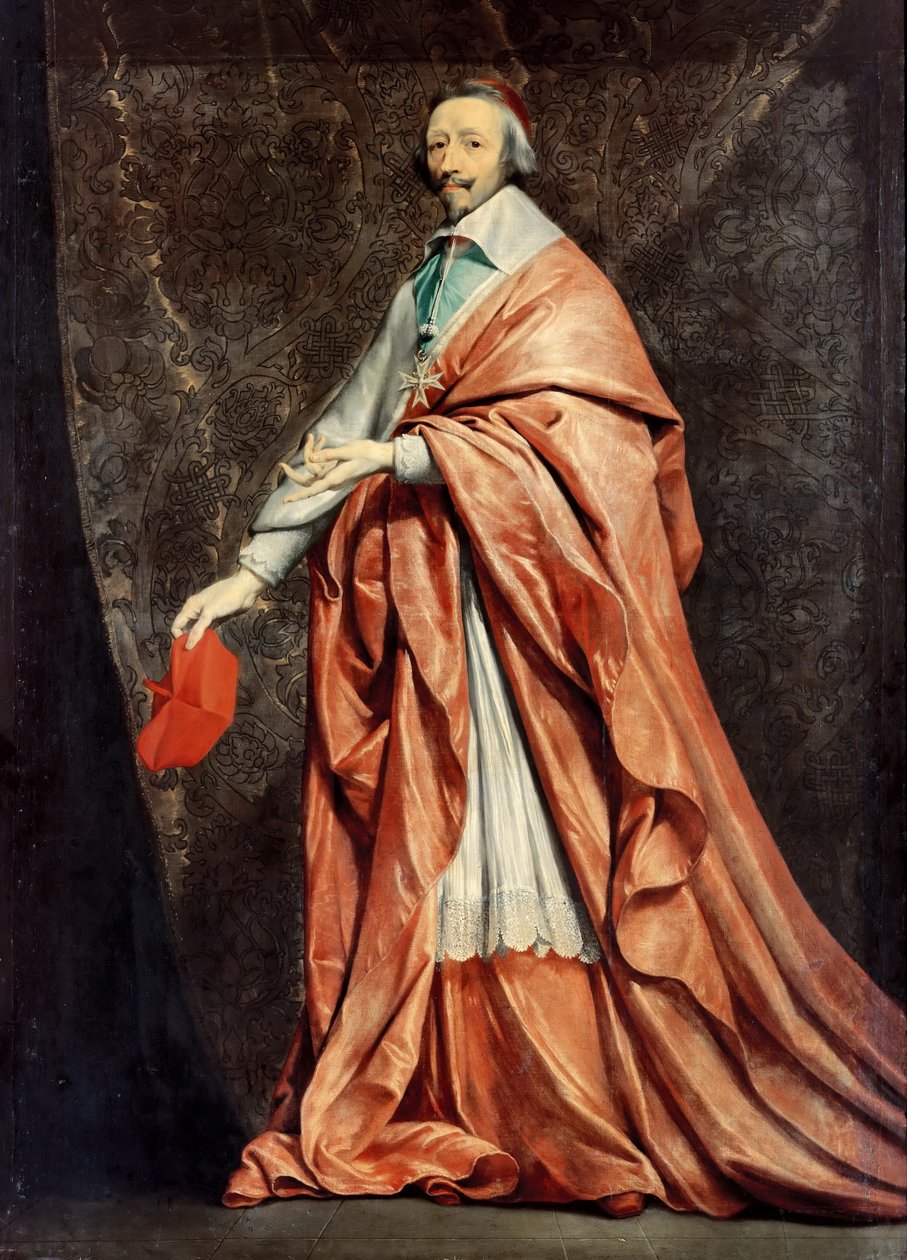 Kardynał Richelieu autorstwa Philippe de Champaigne