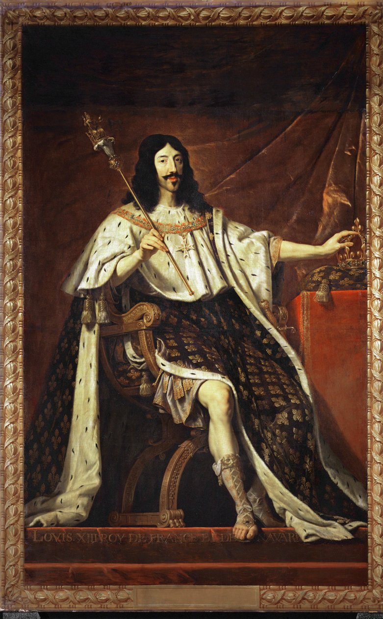 Ludwik XIII, król Francji ... autorstwa Philippe de Champaigne
