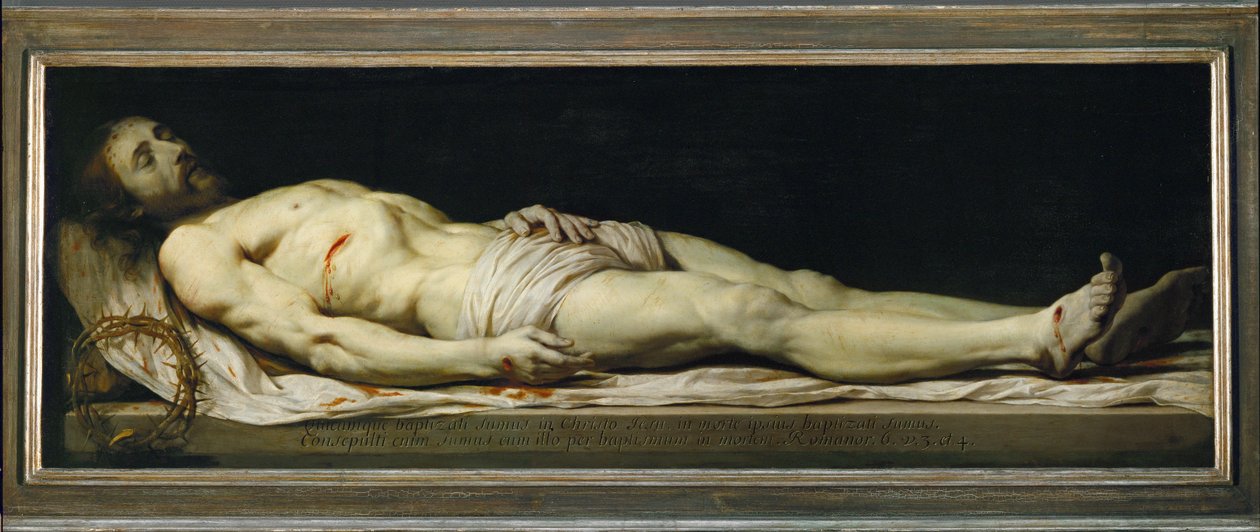 Martwy Chrystus ... autorstwa Philippe de Champaigne