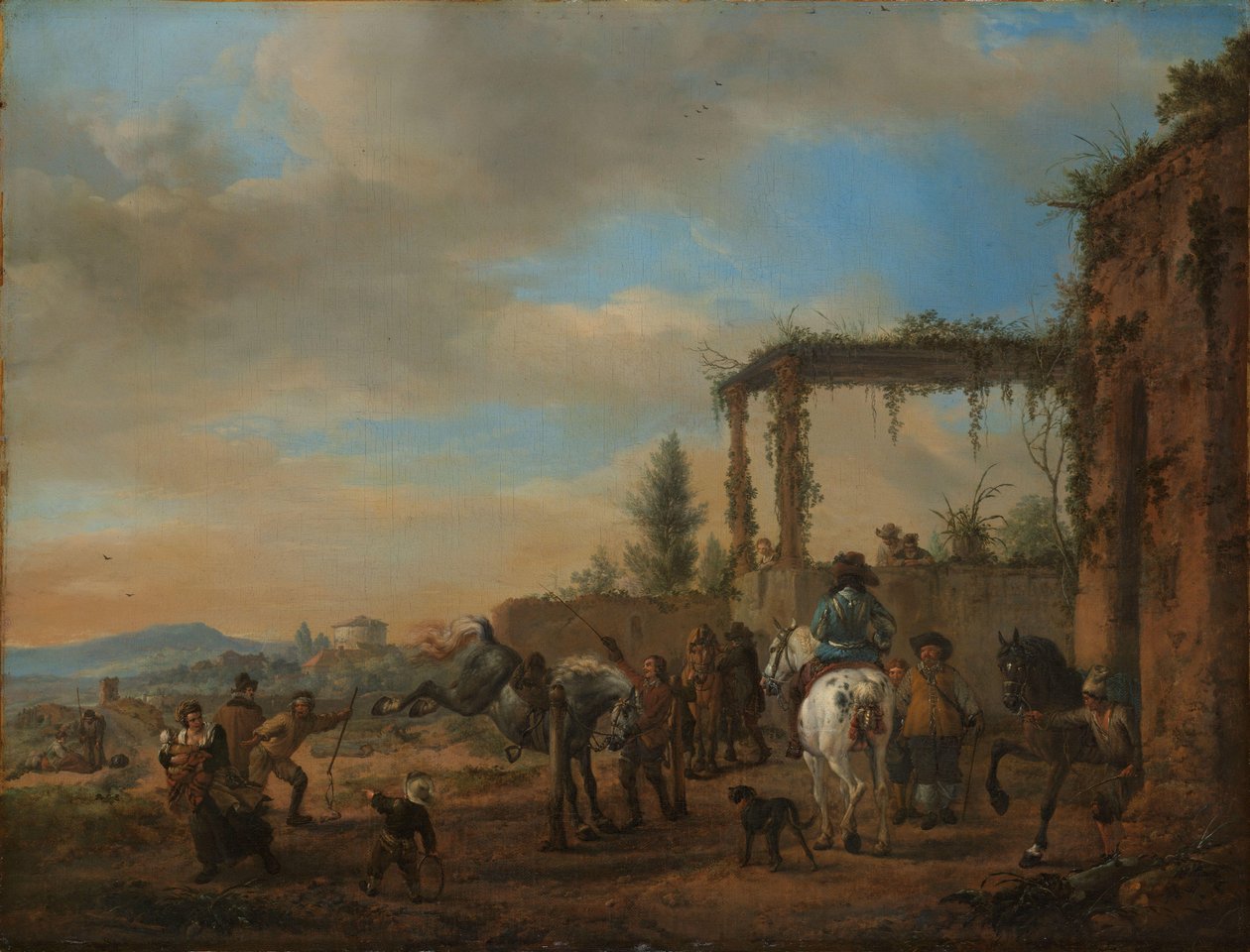 Szkoła jeździecka Szkoła jeździecka autorstwa Philips Wouwerman