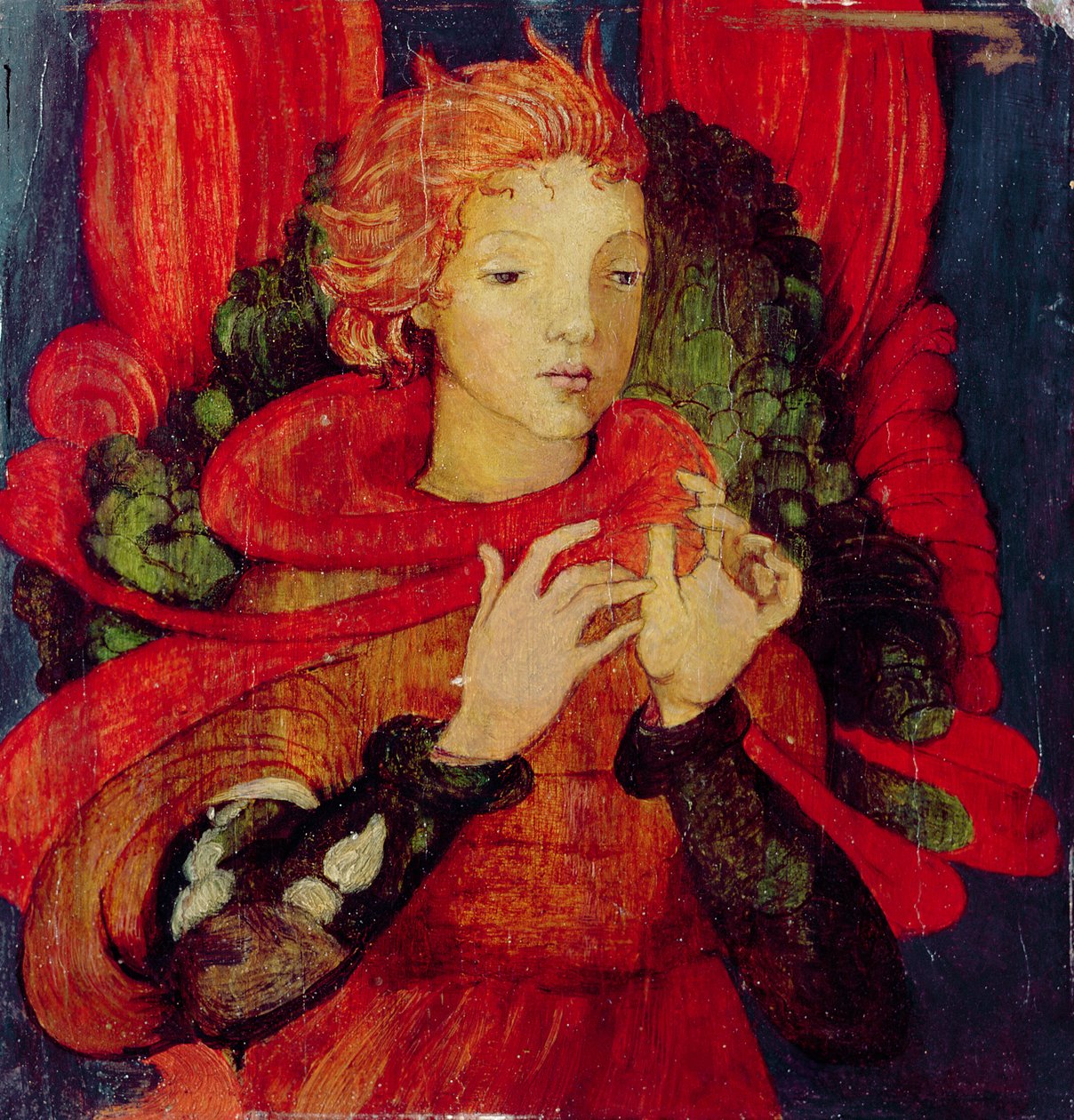 Anioł, ok.1890 autorstwa Phoebe Anna Traquair
