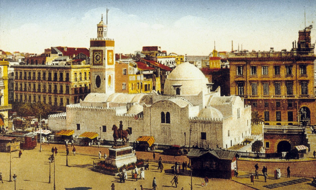 Plac Rządowy, Algier autorstwa Photographer French