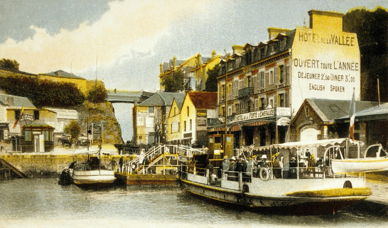 Pocztówka z Dinard, Bretania, ok. 1900 r. (zdjęcie) autorstwa Photographer French