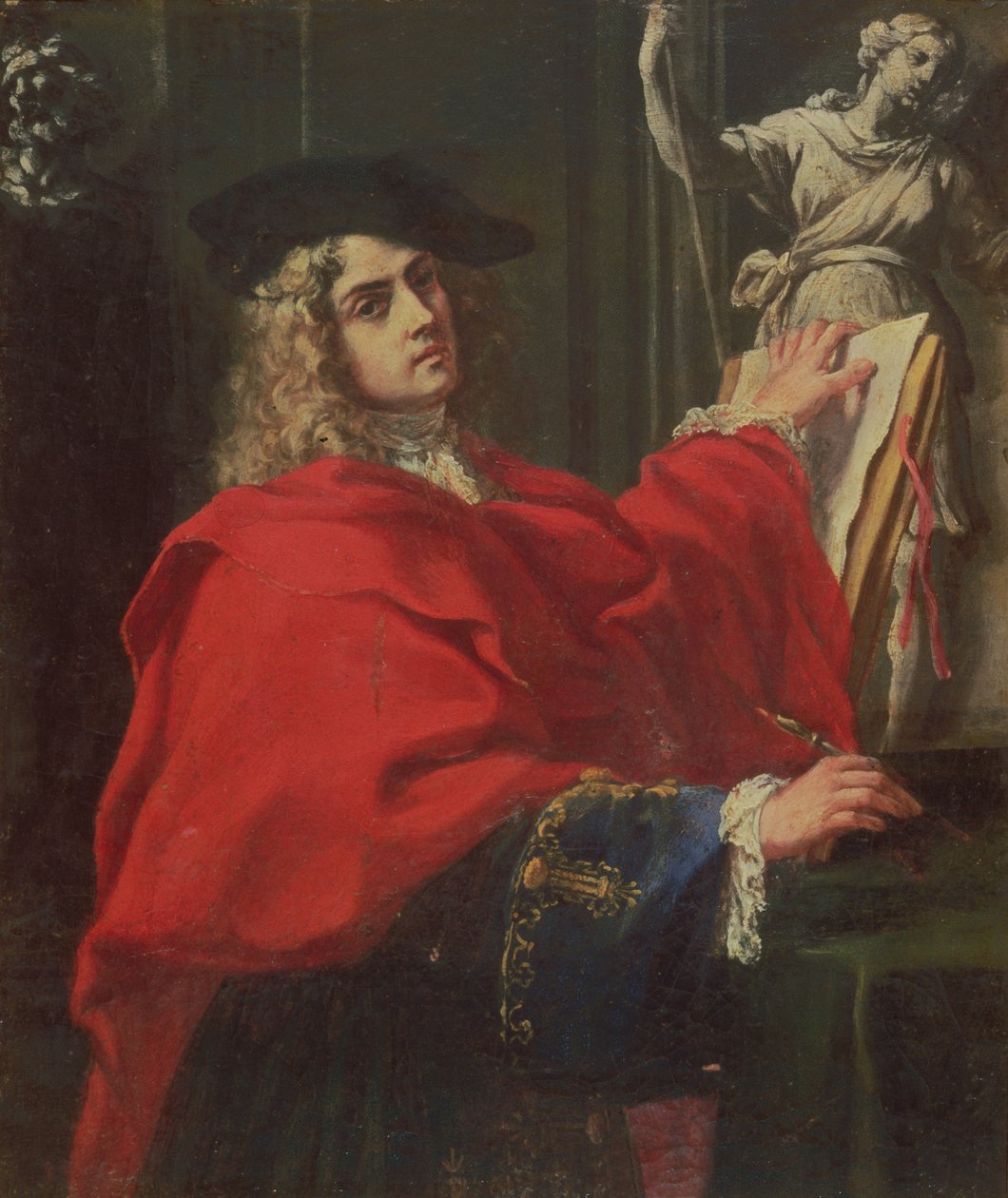 Autoportret, 1702 autorstwa Pier Leone Ghezzi