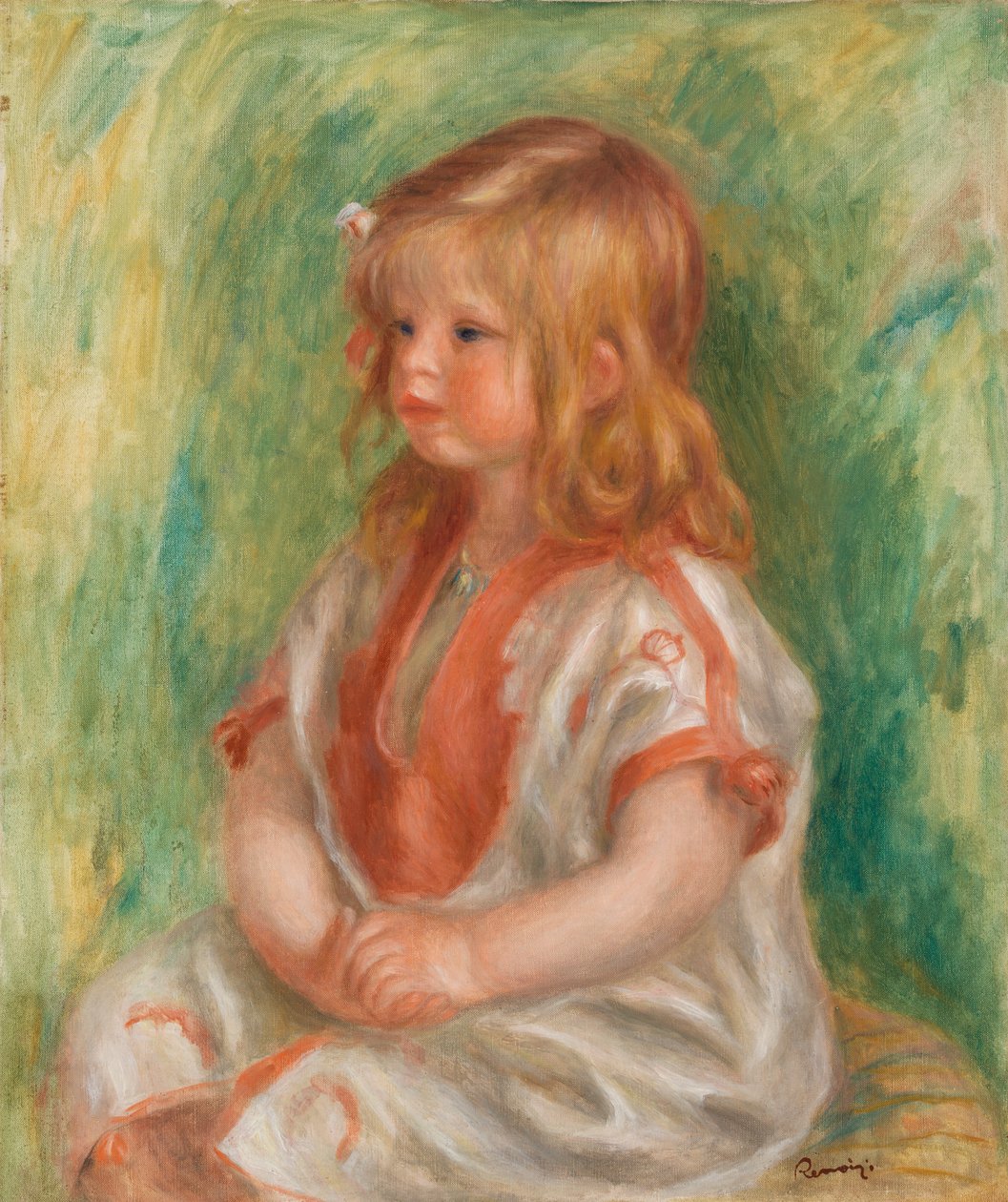 Claude Renoir autorstwa Pierre Auguste Renoir