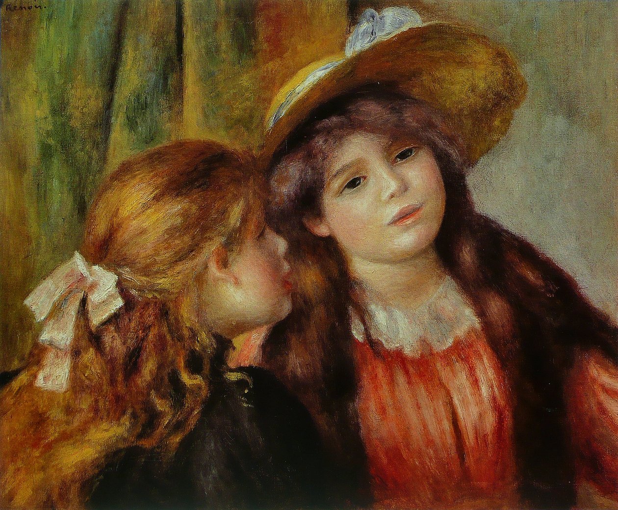 Dwie dziewczyny autorstwa Pierre Auguste Renoir