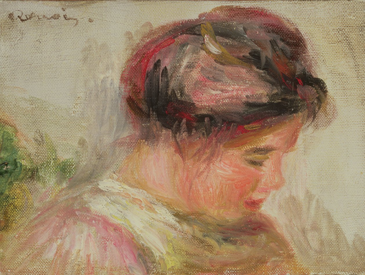 Szef Gabrielle autorstwa Pierre Auguste Renoir