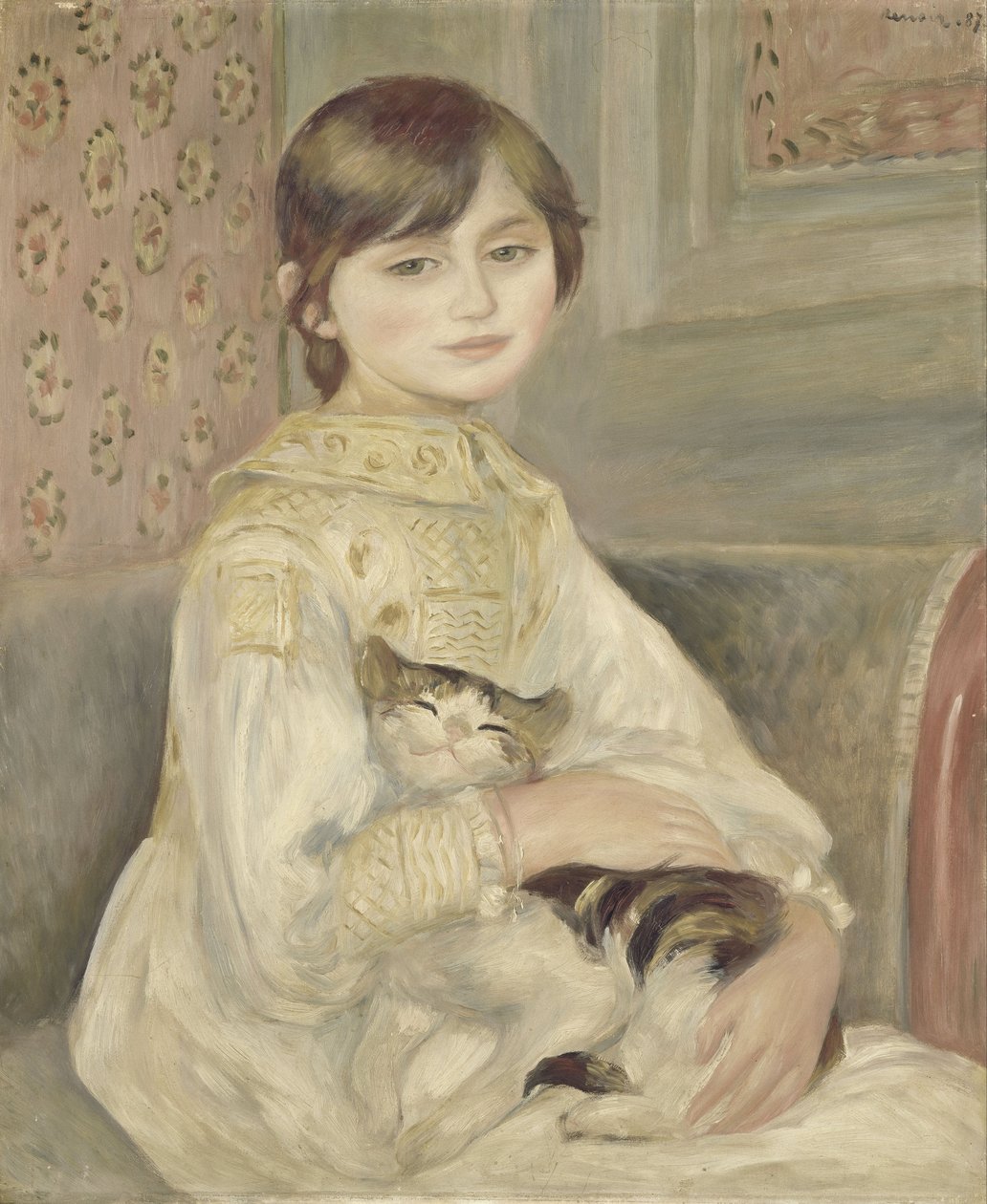Julie Manet autorstwa Pierre Auguste Renoir