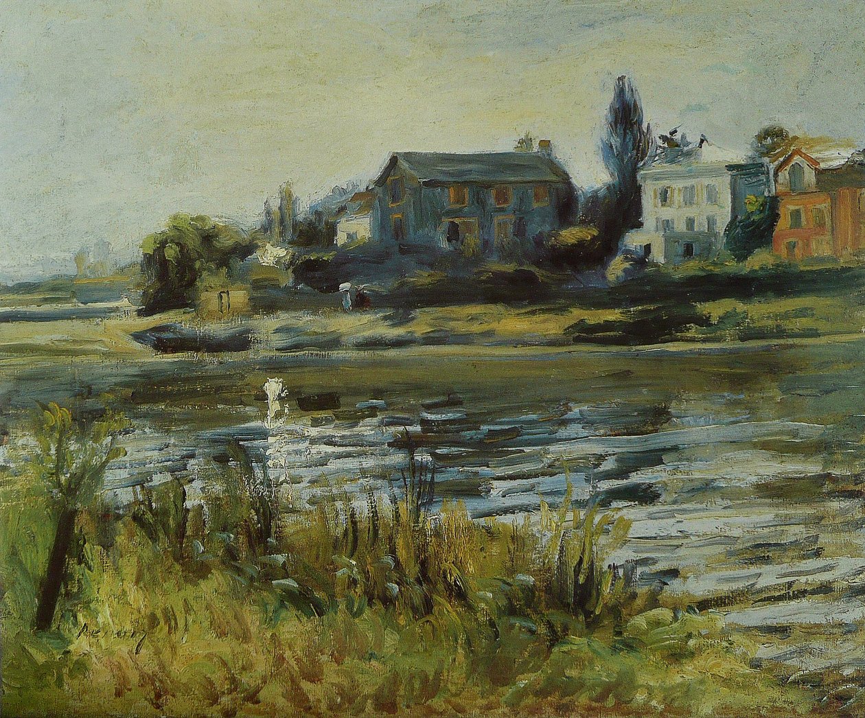 Sekwana w Chatou autorstwa Pierre Auguste Renoir
