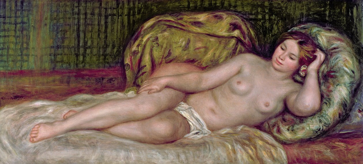 Akt duży, 1907 autorstwa Pierre Auguste Renoir