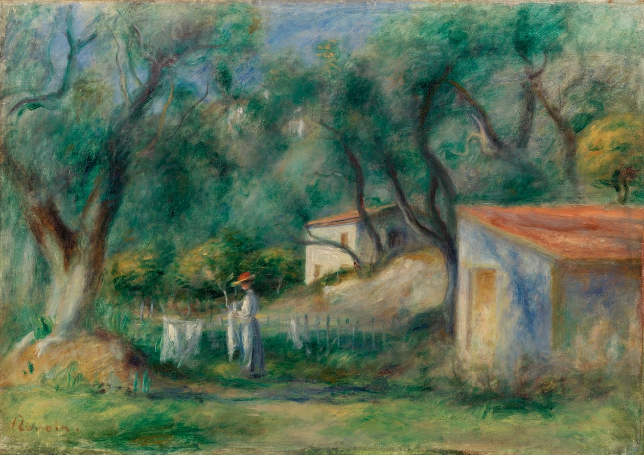 Le Cannet autorstwa Pierre Auguste Renoir