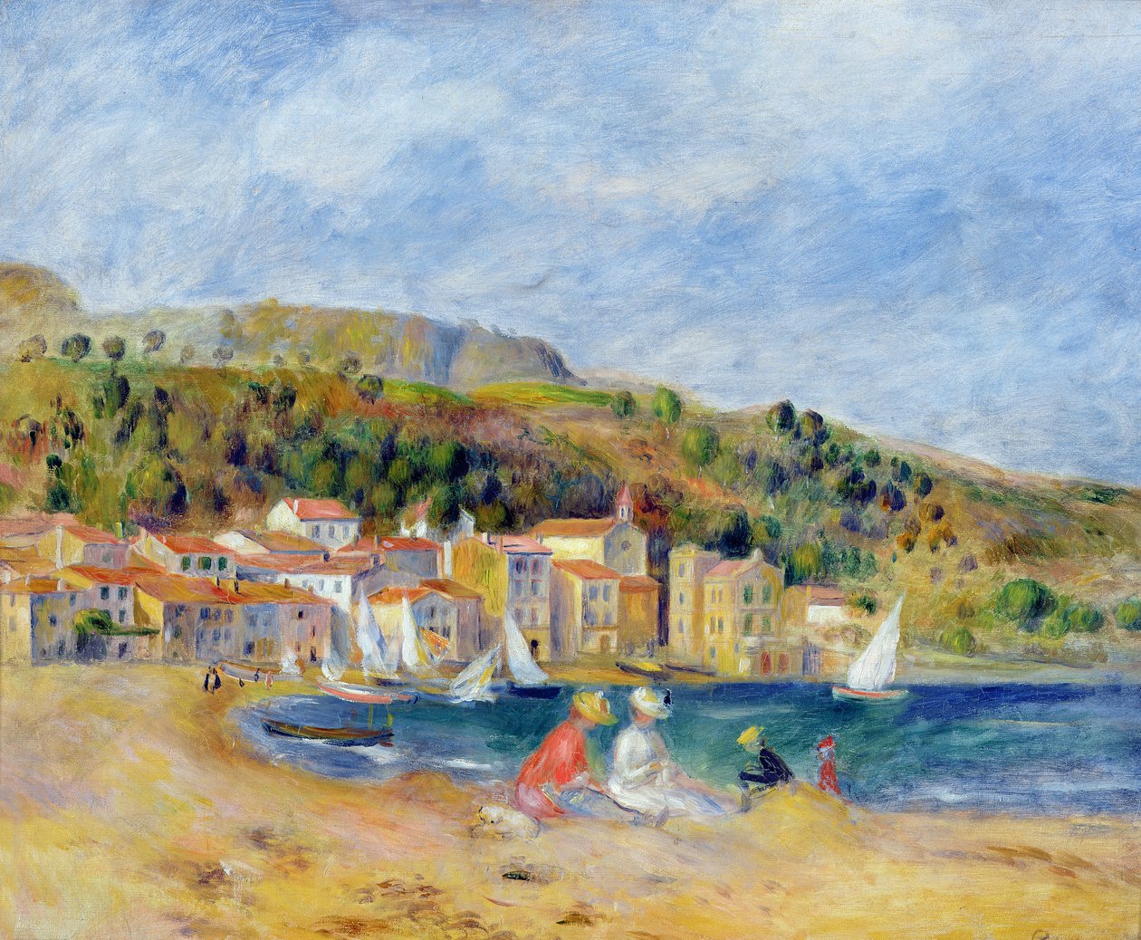 Le Lavandou autorstwa Pierre Auguste Renoir