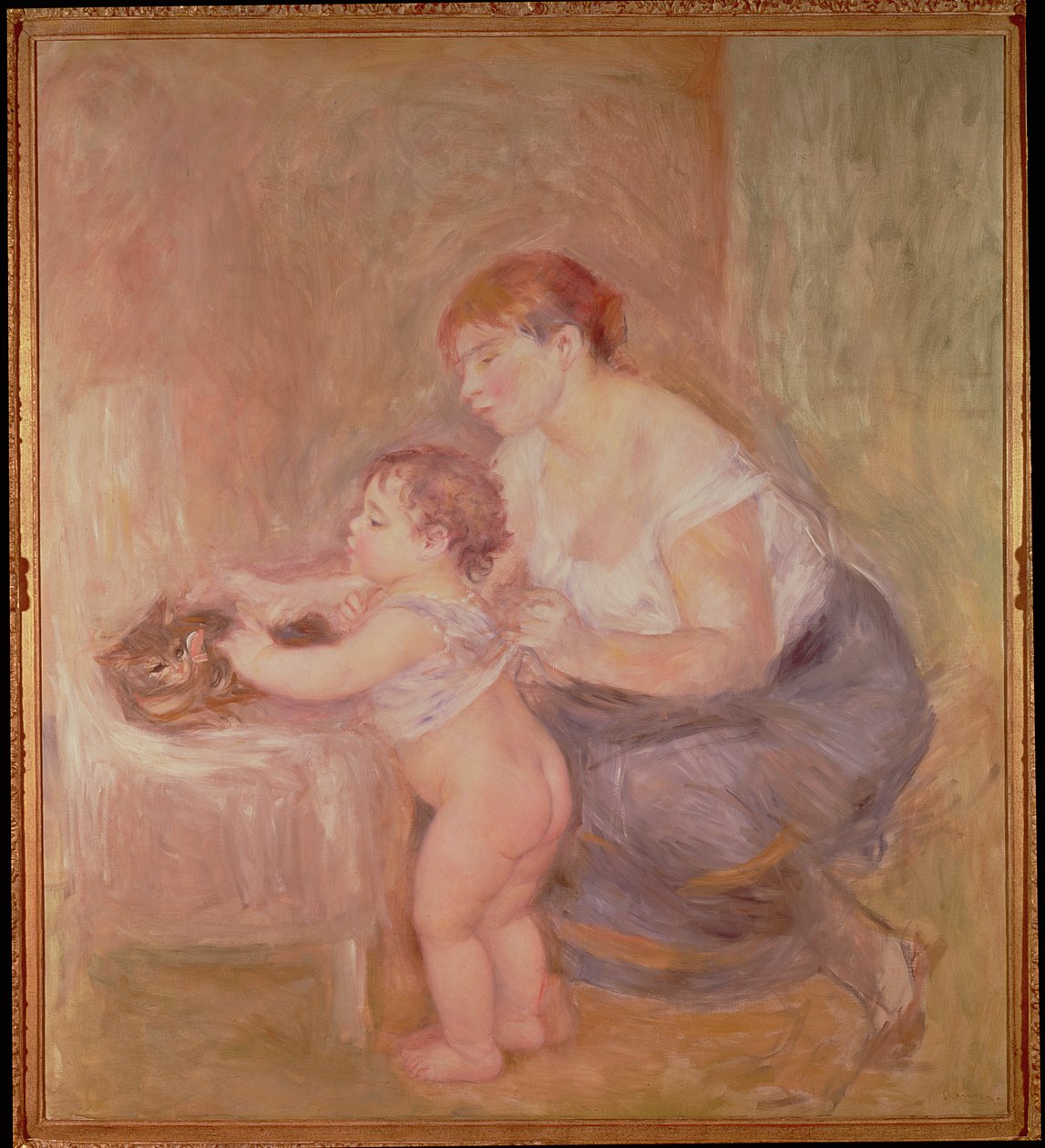 Matka i dziecko autorstwa Pierre Auguste Renoir