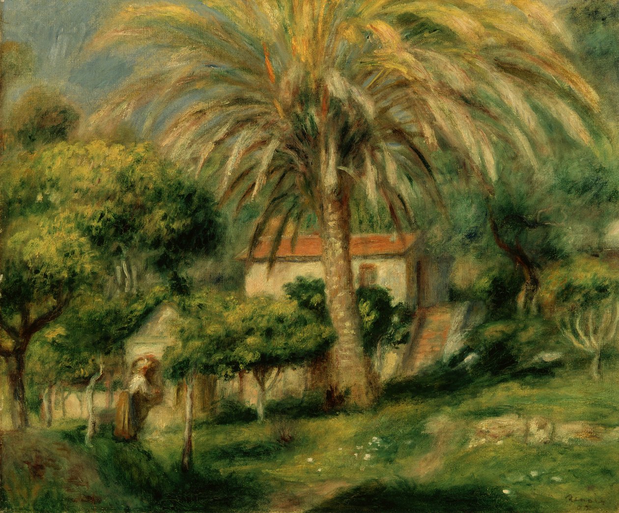 Palmy, 1902 autorstwa Pierre Auguste Renoir